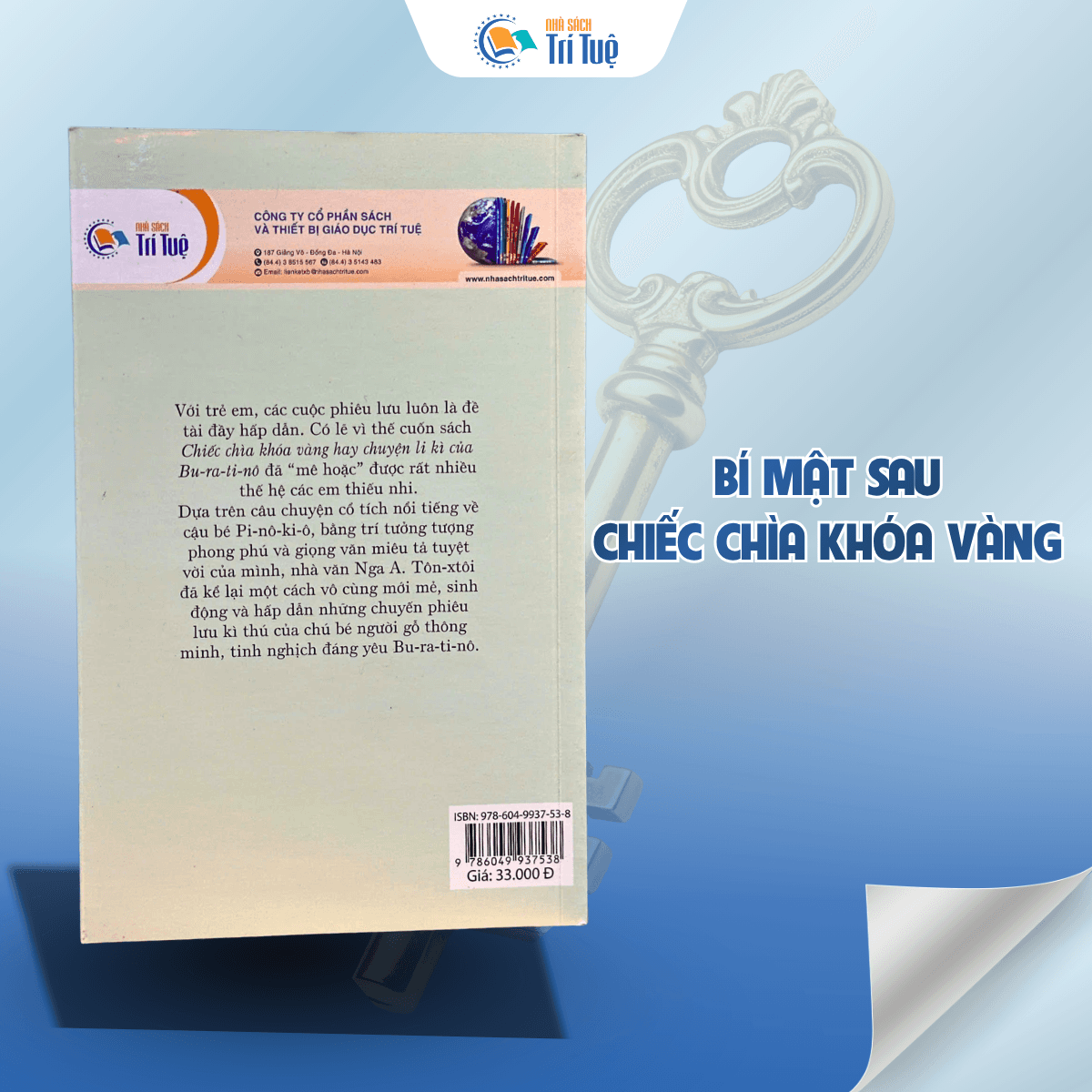 Sách: Chiếc Chìa Khóa Vàng Hay Chuyện Li Kì Của Buratino
