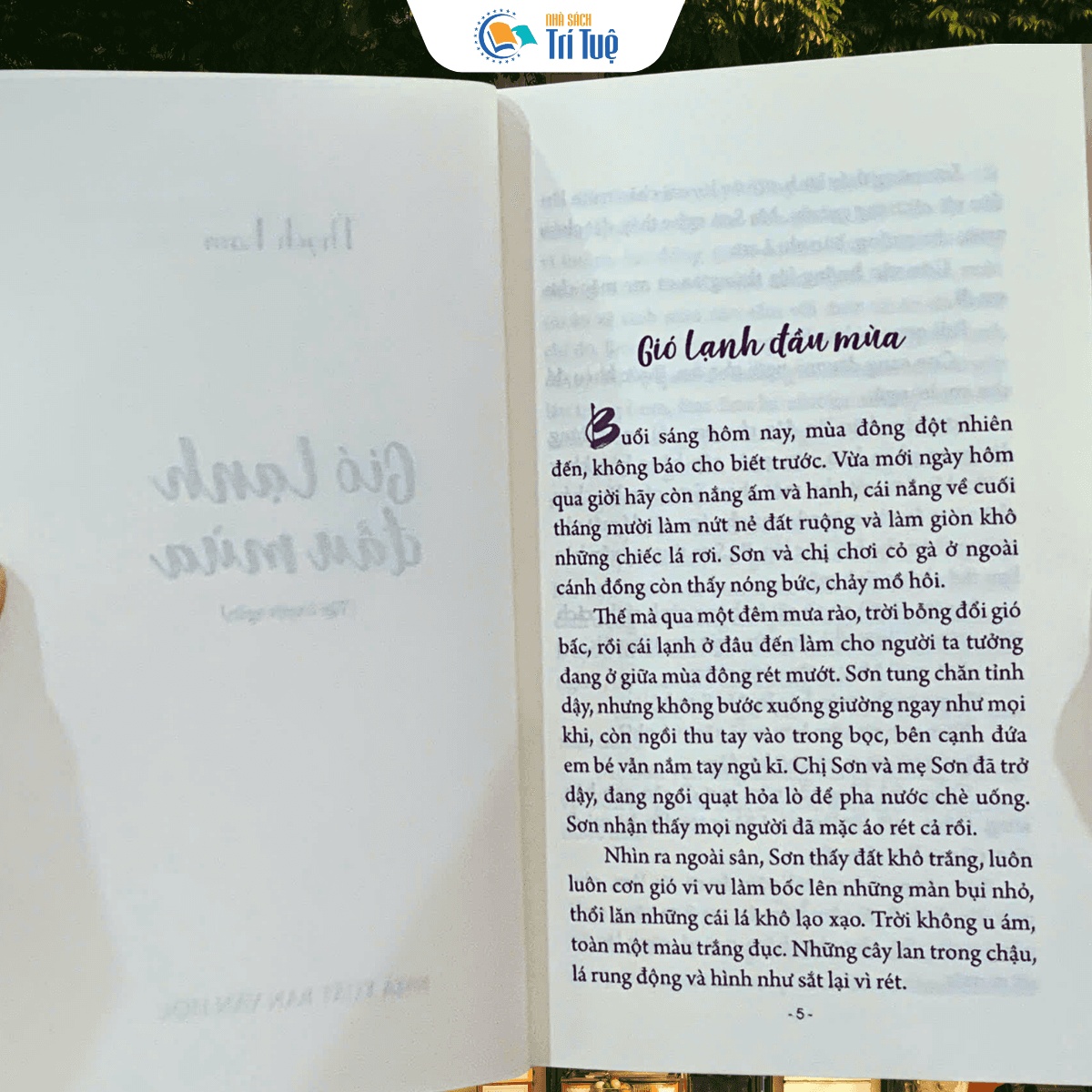 Sách: Gió Lạnh Đầu Mùa