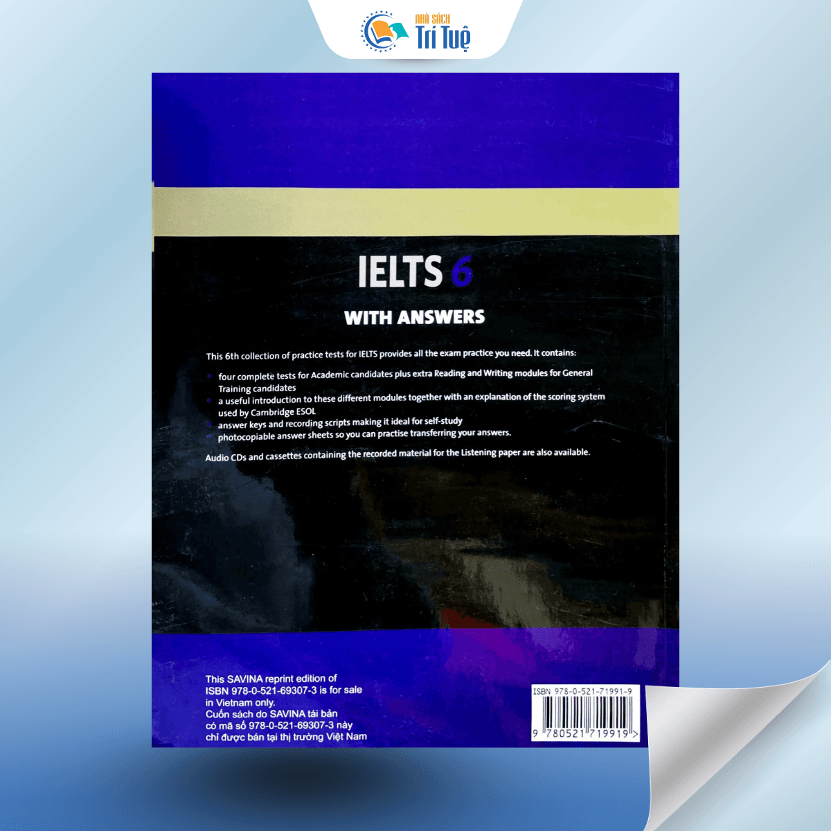 SÁCH: CAMBRIDGE IELTS 6 WITH ANSWERS