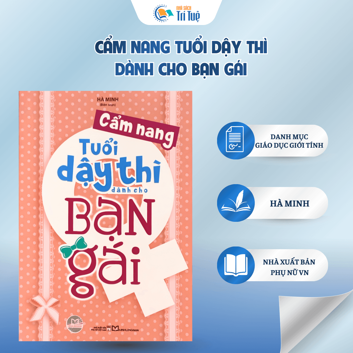 Sách: Cẩm Nang Tuổi Dậy Thì Dành Cho Bạn Gái