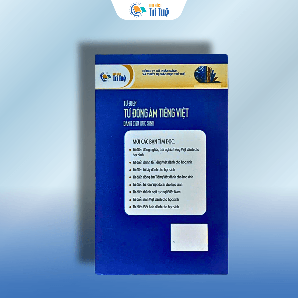 Sách: Từ Điển Từ Đồng Âm Tiếng Việt Dành Cho Học Sinh