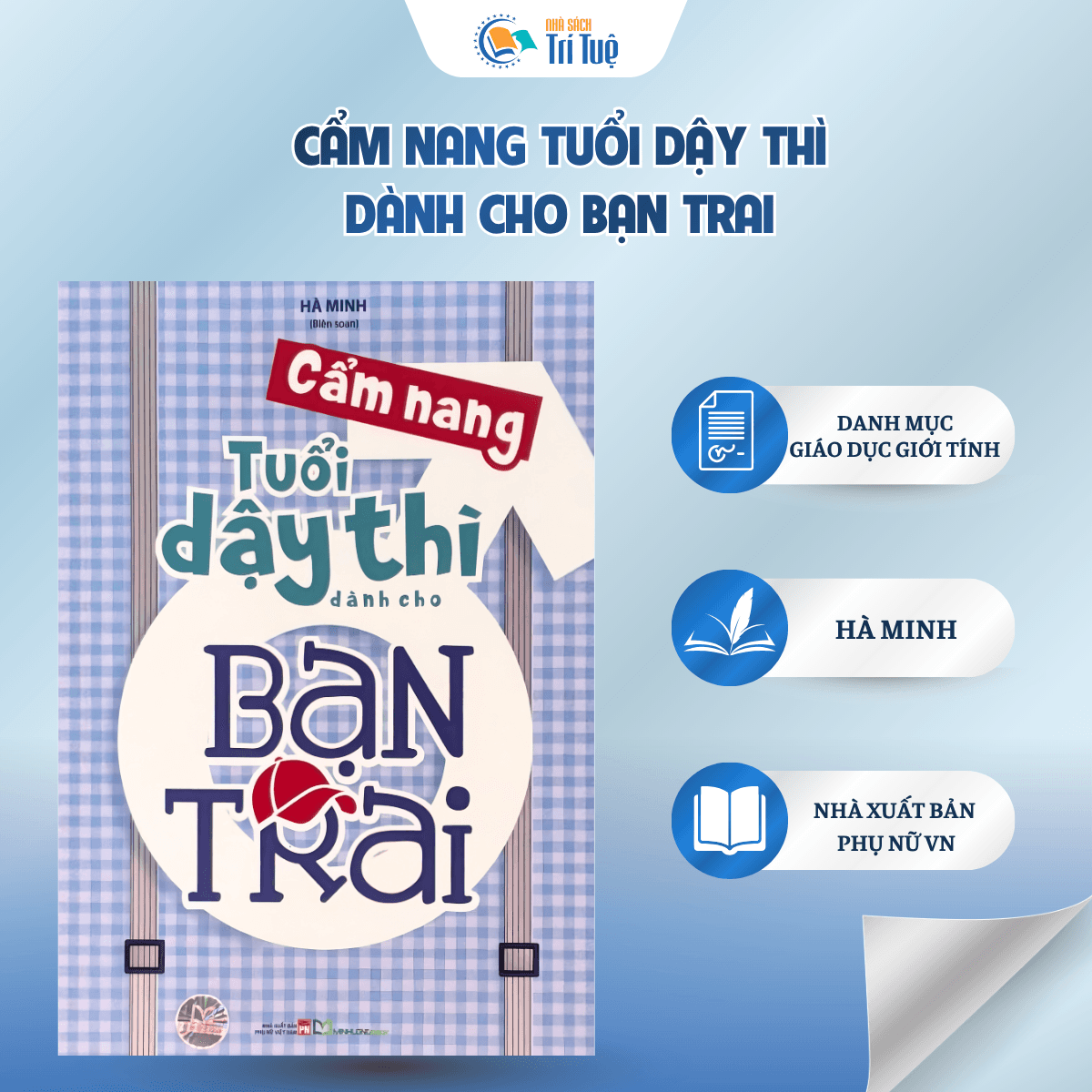 Sách: Cẩm Nang Tuổi Dậy Thì Dành Cho Bạn Trai