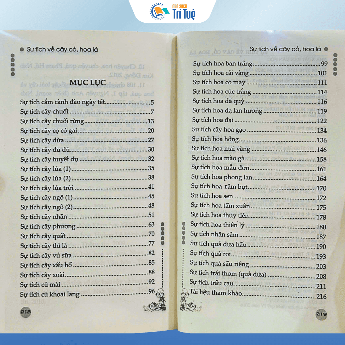 Sách: Sự Tích Về Cây Cỏ Hoa Lá
