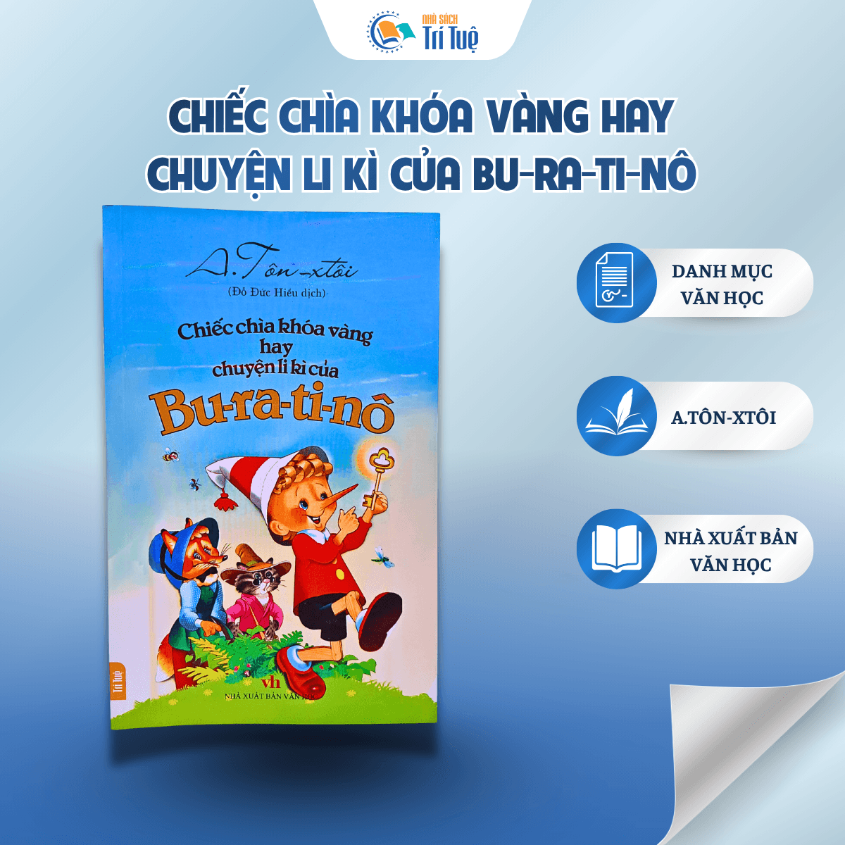 Sách: Chiếc Chìa Khóa Vàng Hay Chuyện Li Kì Của Buratino