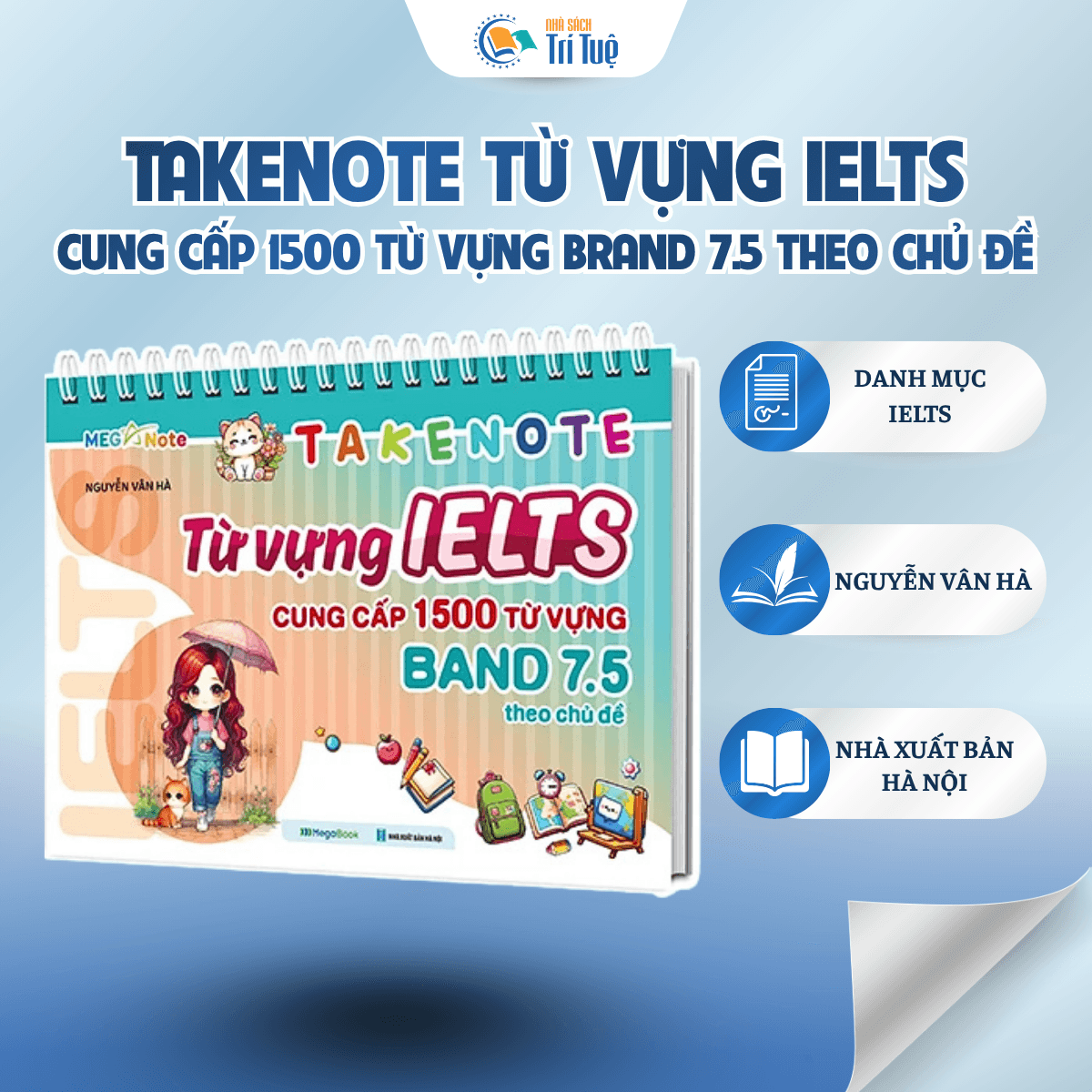 TAKENOTE TỪ VỰNG IELTS CUNG CẤP 1500 TỪ VỰNG BAND 7.5 THEO CHỦ ĐỀ