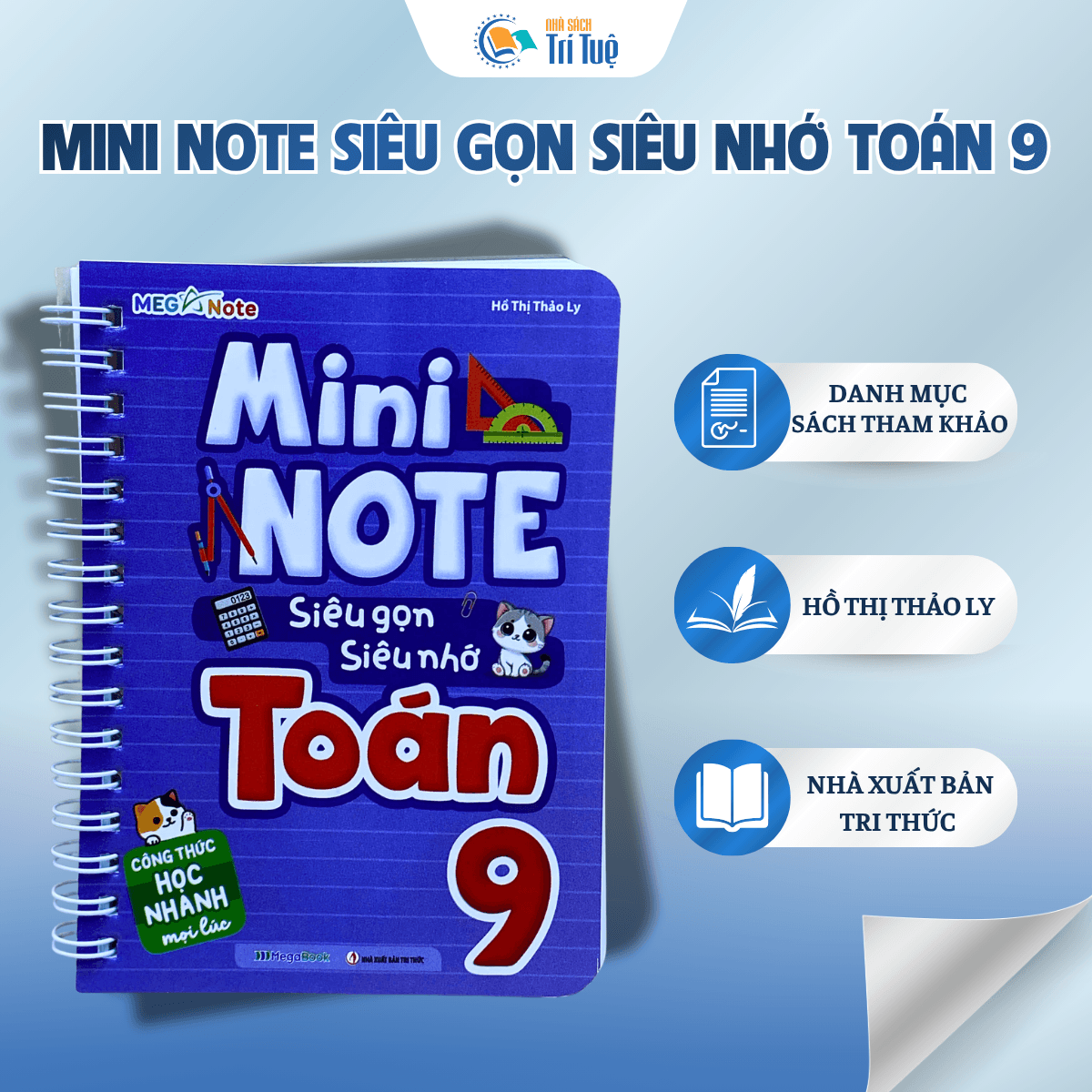Mini Note Siêu Gọn Siêu Nhớ Toán 9
