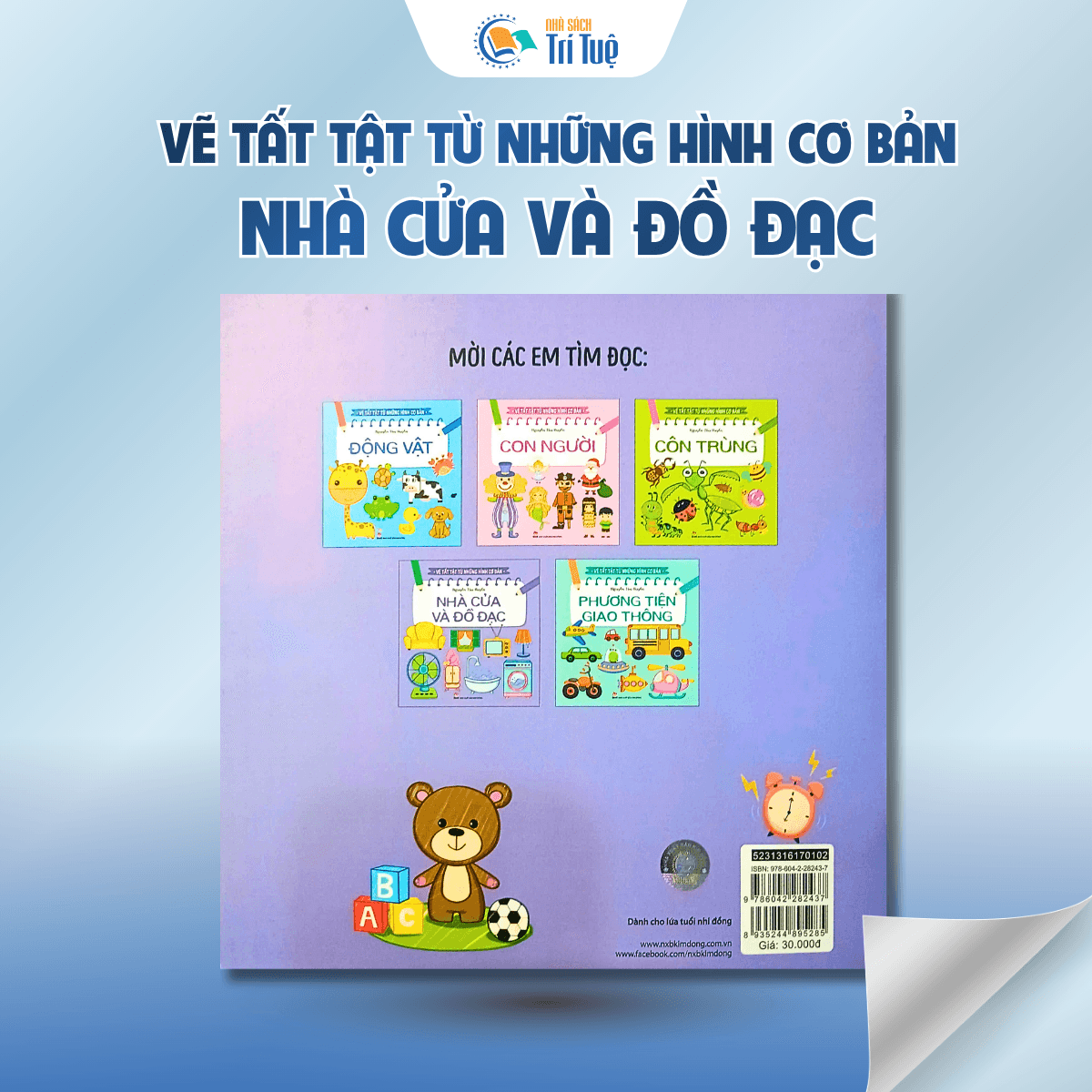 Nhà cửa và đồ đạc - Vẽ tất tật từ những hình cơ bản