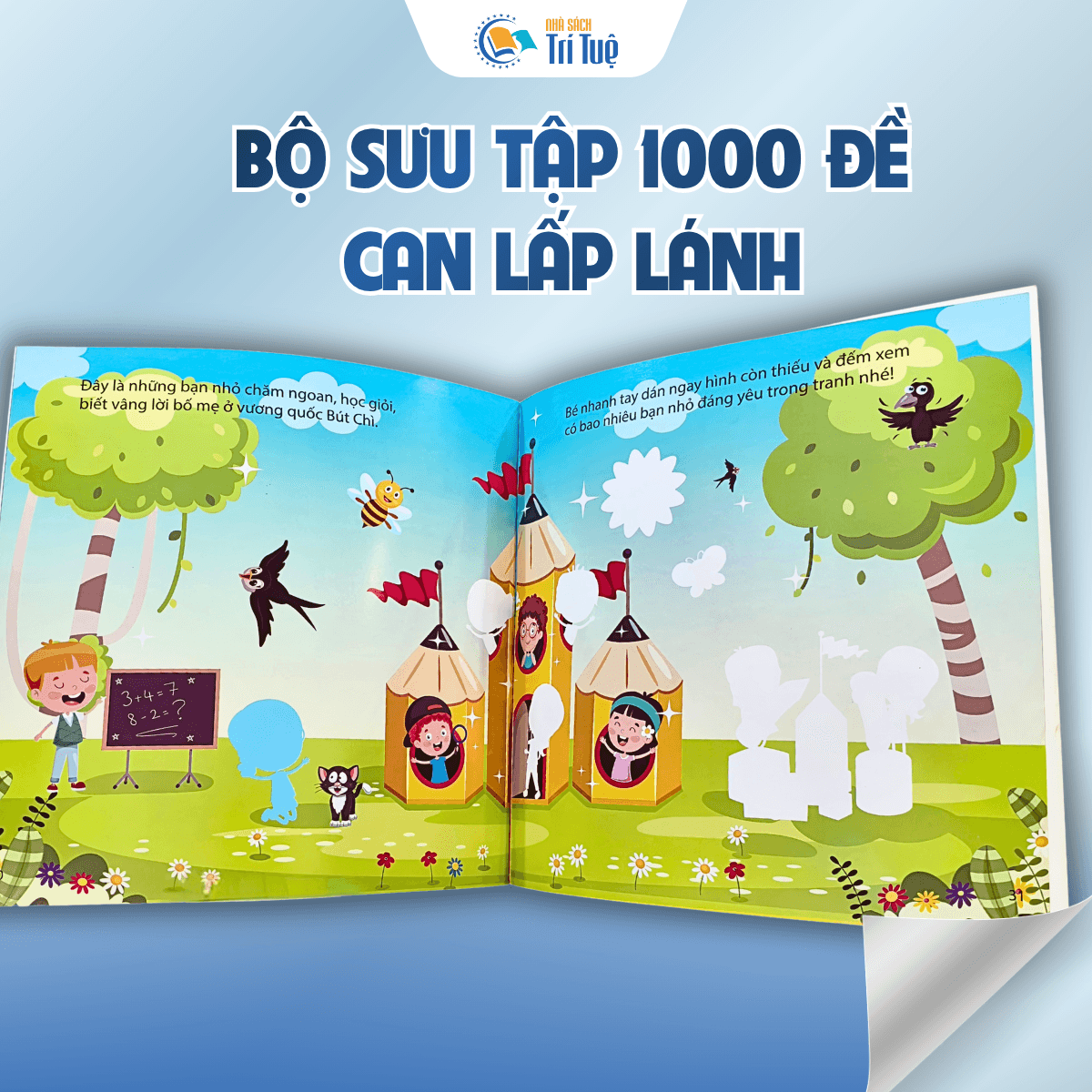Bộ sưu tập 1000 đề can lấp lánh
( 4 cuốn )