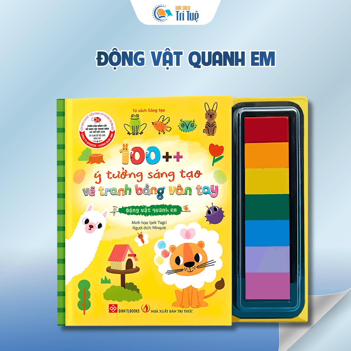 Bộ 100++ Ý Tưởng Sáng Tạo Vẽ Tranh Bằng Vân Tay
(4 quyển)