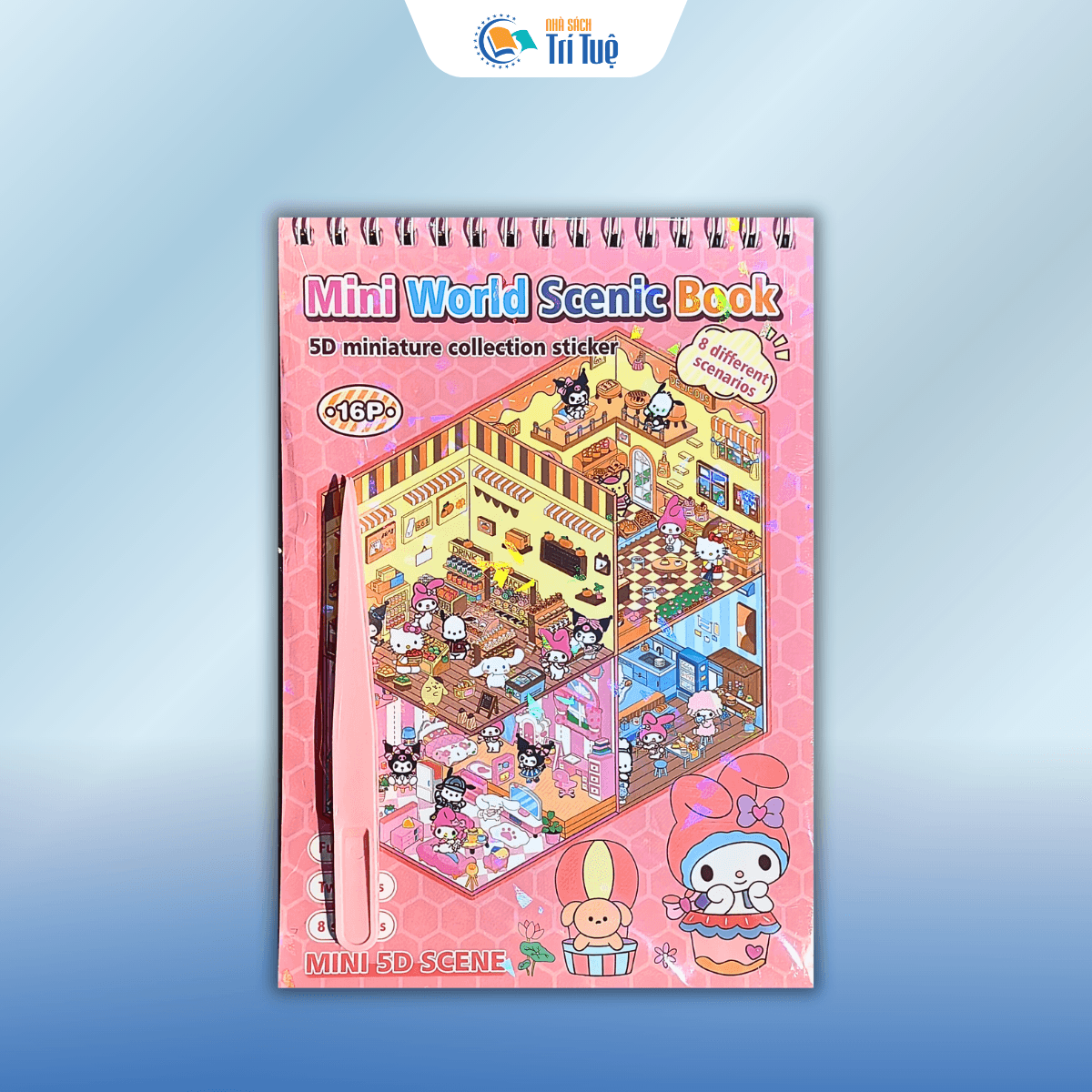 Sổ Sticker Mini World Scenic Book 5D 16 Trang - Sổ Dán Cảnh DIY Kèm Sticker Nổi
(6 sản phẩm)