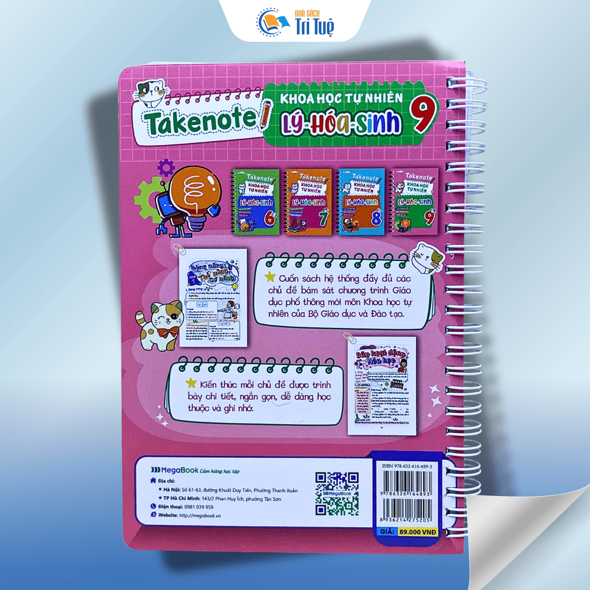 Take Note Khoa Học Tự Nhiên Lý - Hóa - Sinh 9