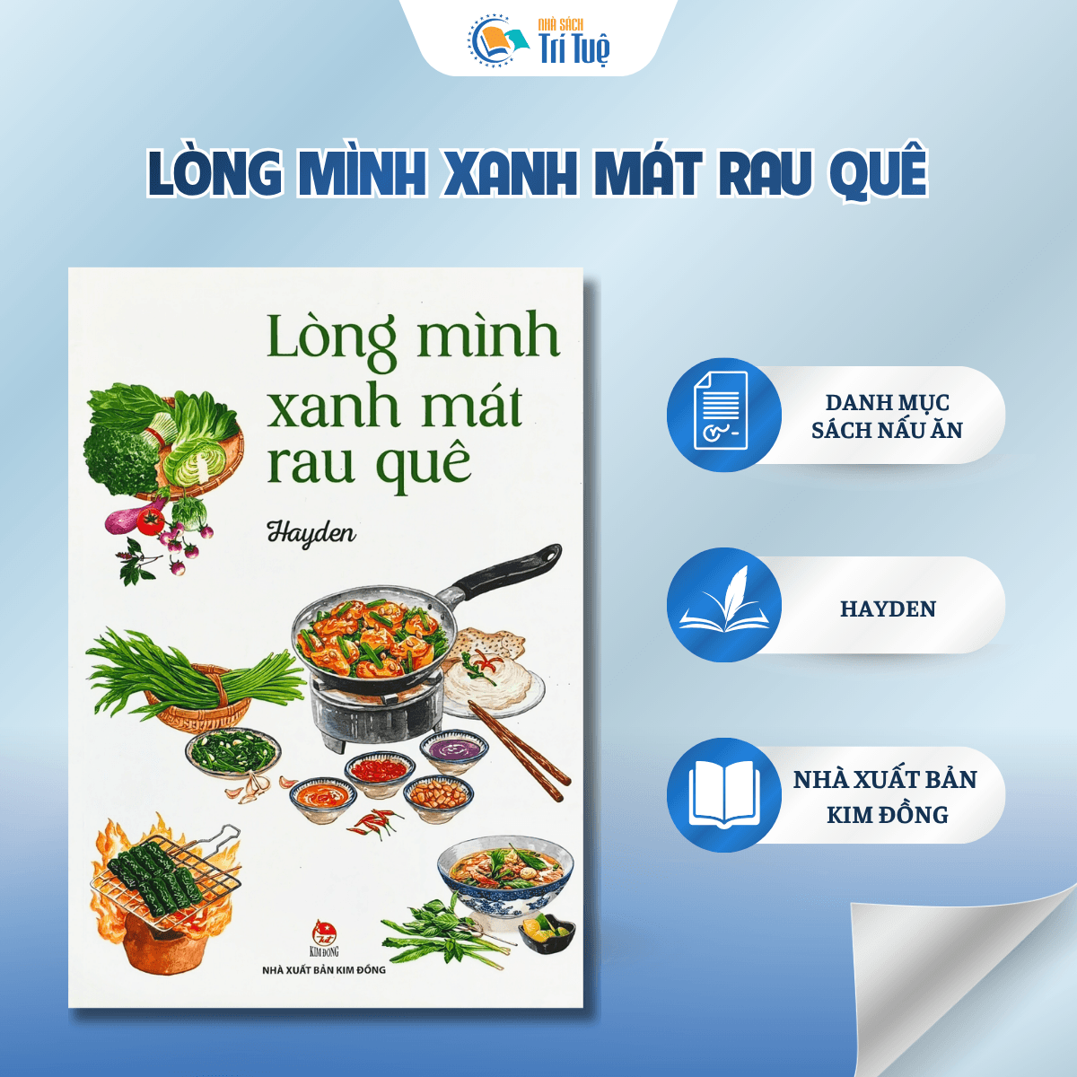 Lòng mình xanh mát rau quê