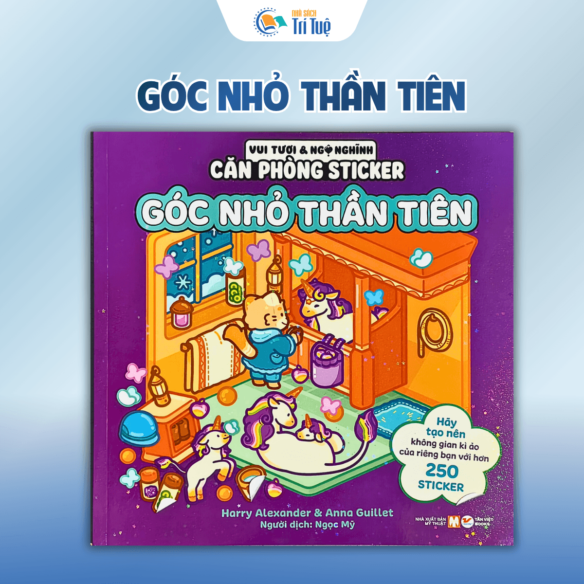 Combo  Căn phòng Sticker( 4 cuốn )