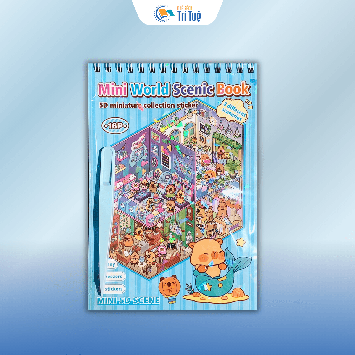Sổ Sticker Mini World Scenic Book 5D 16 Trang - Sổ Dán Cảnh DIY Kèm Sticker Nổi
(6 sản phẩm)