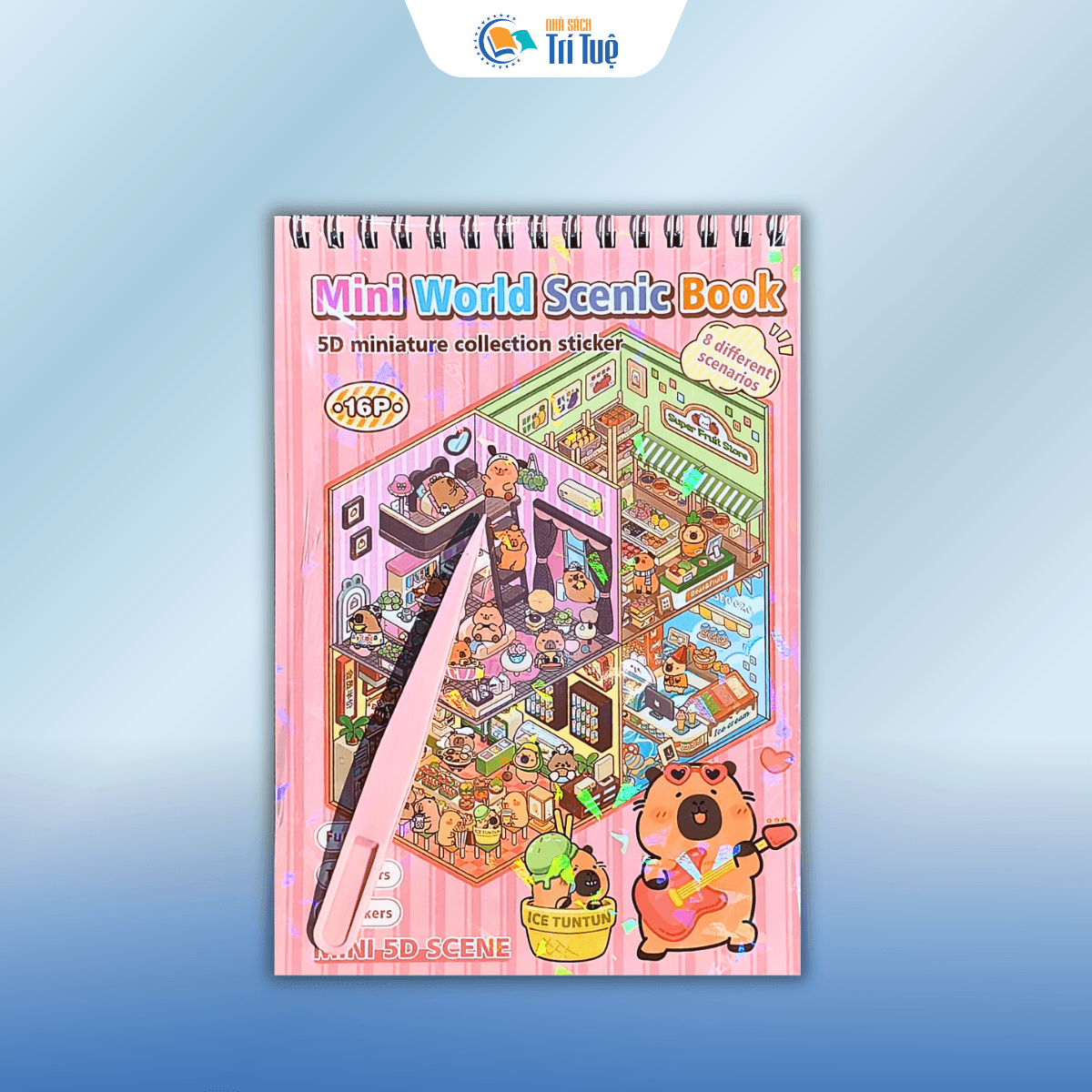 Sổ Sticker Mini World Scenic Book 5D 16 Trang - Sổ Dán Cảnh DIY Kèm Sticker Nổi
(6 sản phẩm)