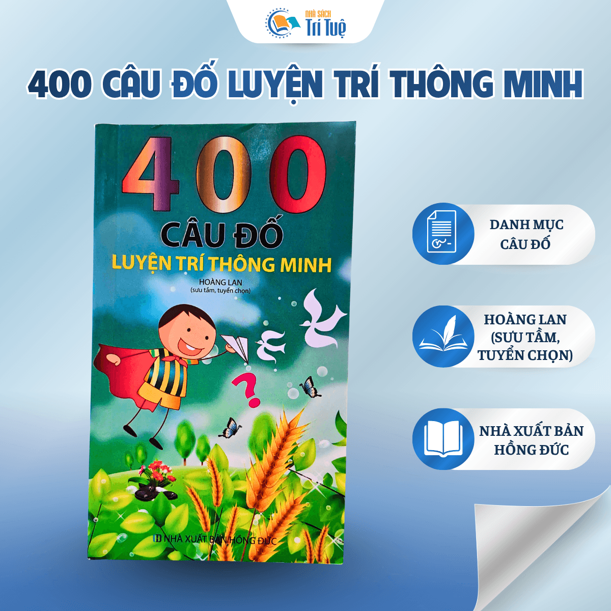 400 Câu Đố Luyện Trí Thông Minh