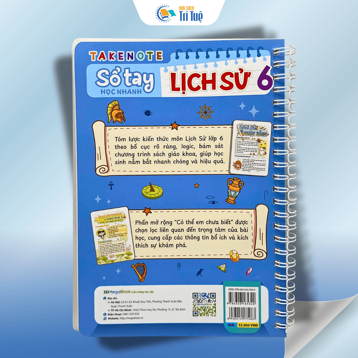 Take Note - Sổ Tay Học Nhanh Lịch Sử 6