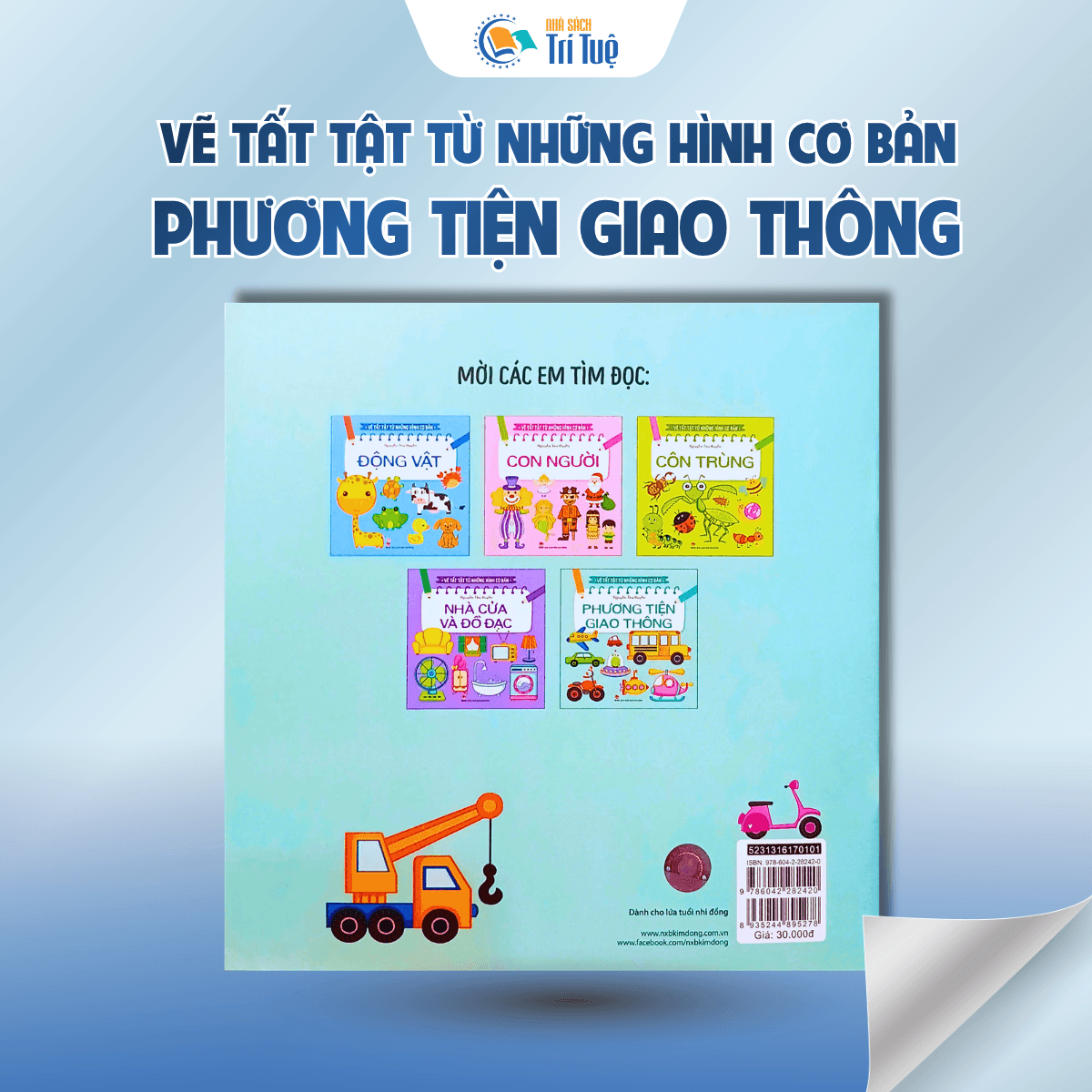 Phương tiện giao thông - Vẽ tất tật từ những hình cơ bản