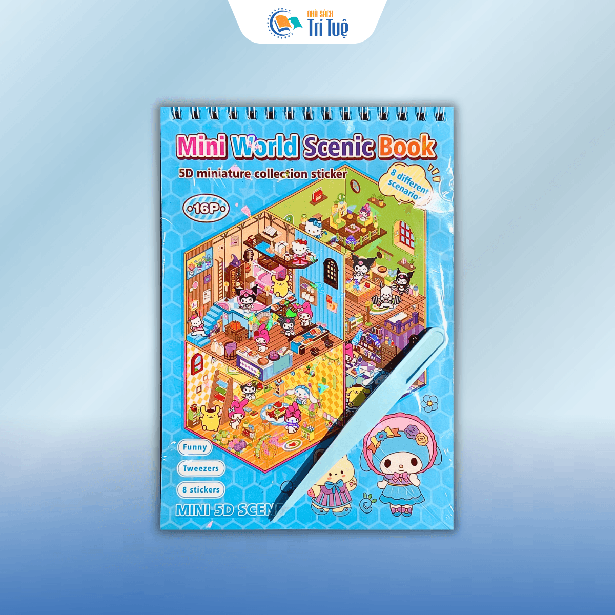 Sổ Sticker Mini World Scenic Book 5D 16 Trang - Sổ Dán Cảnh DIY Kèm Sticker Nổi
(6 sản phẩm)