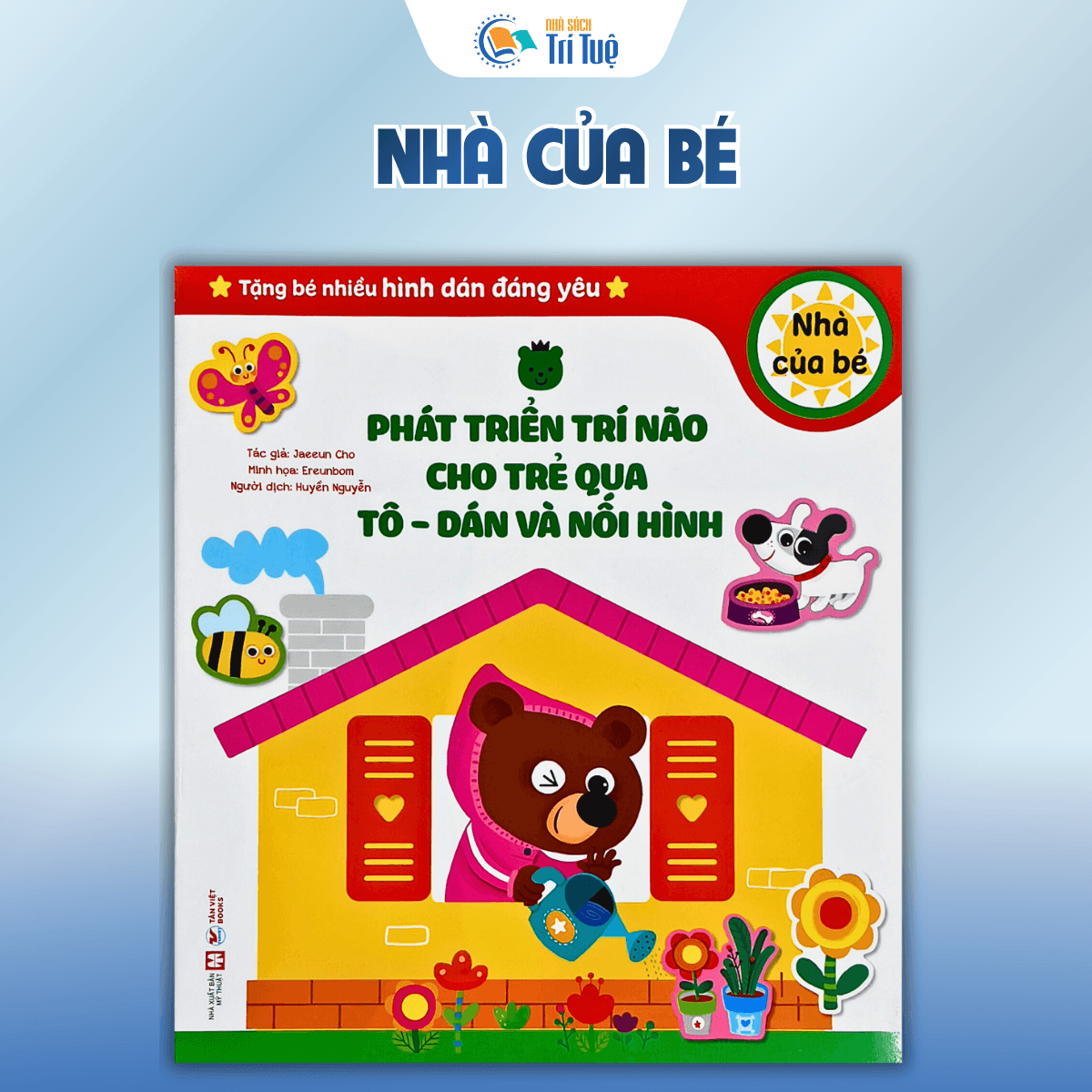 Combo Sách phát triển trí não cho trẻ qua tô dán nối hình( 8 cuốn )