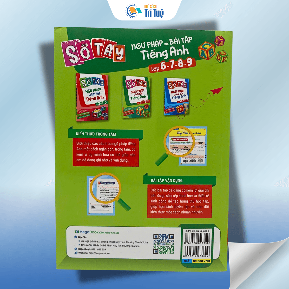 Sổ Tay Ngữ Pháp Và Bài Tập Tiếng Anh Lớp 6-7-8-9