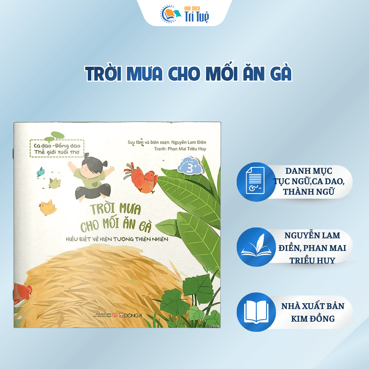 Trời Mưa Cho Mối Ăn Gà( Ca Dao - Đồng Dao- Thế Giới Tuổi Thơ)