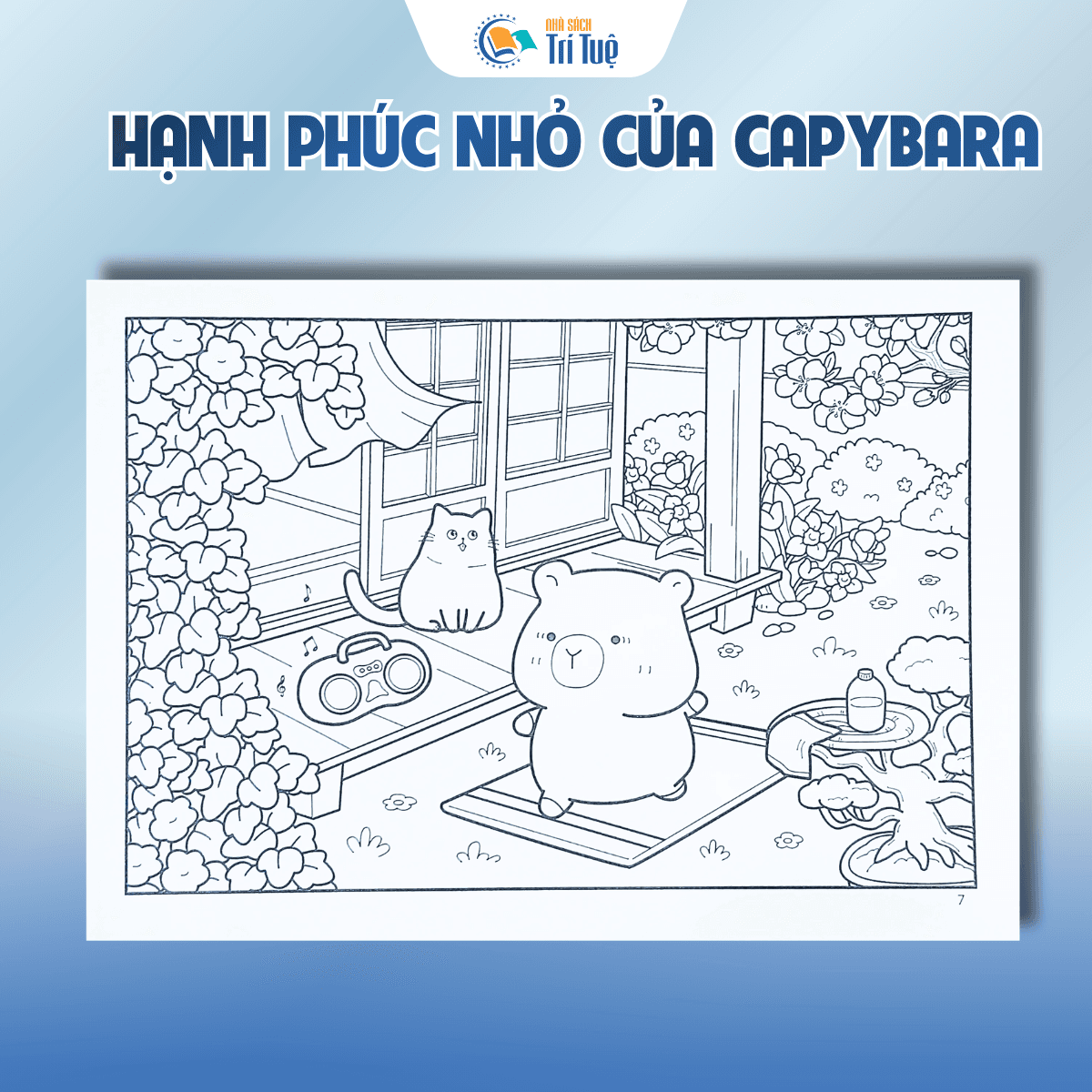 Hạnh phúc nhỏ của capybara