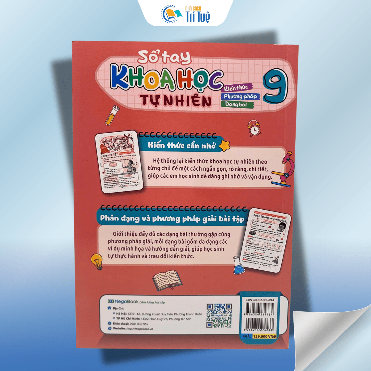 Sổ Tay Kiến Thức - Phương Pháp - Dạng Bài Khoa Học Tự Nhiên Lý - Hóa - Sinh 9