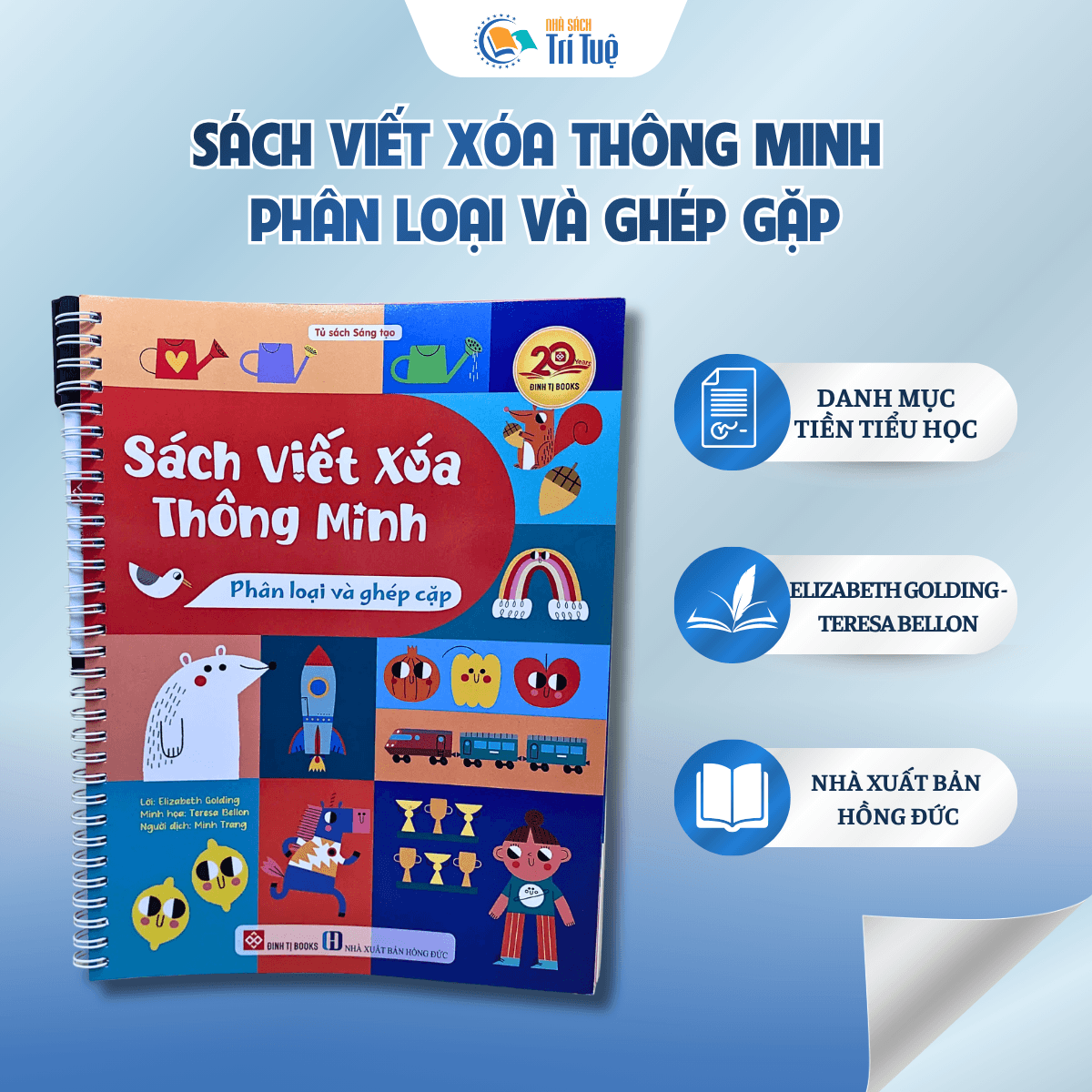 Sách Viết Xóa Thông Minh - Phân Loại Và Ghép Gặp