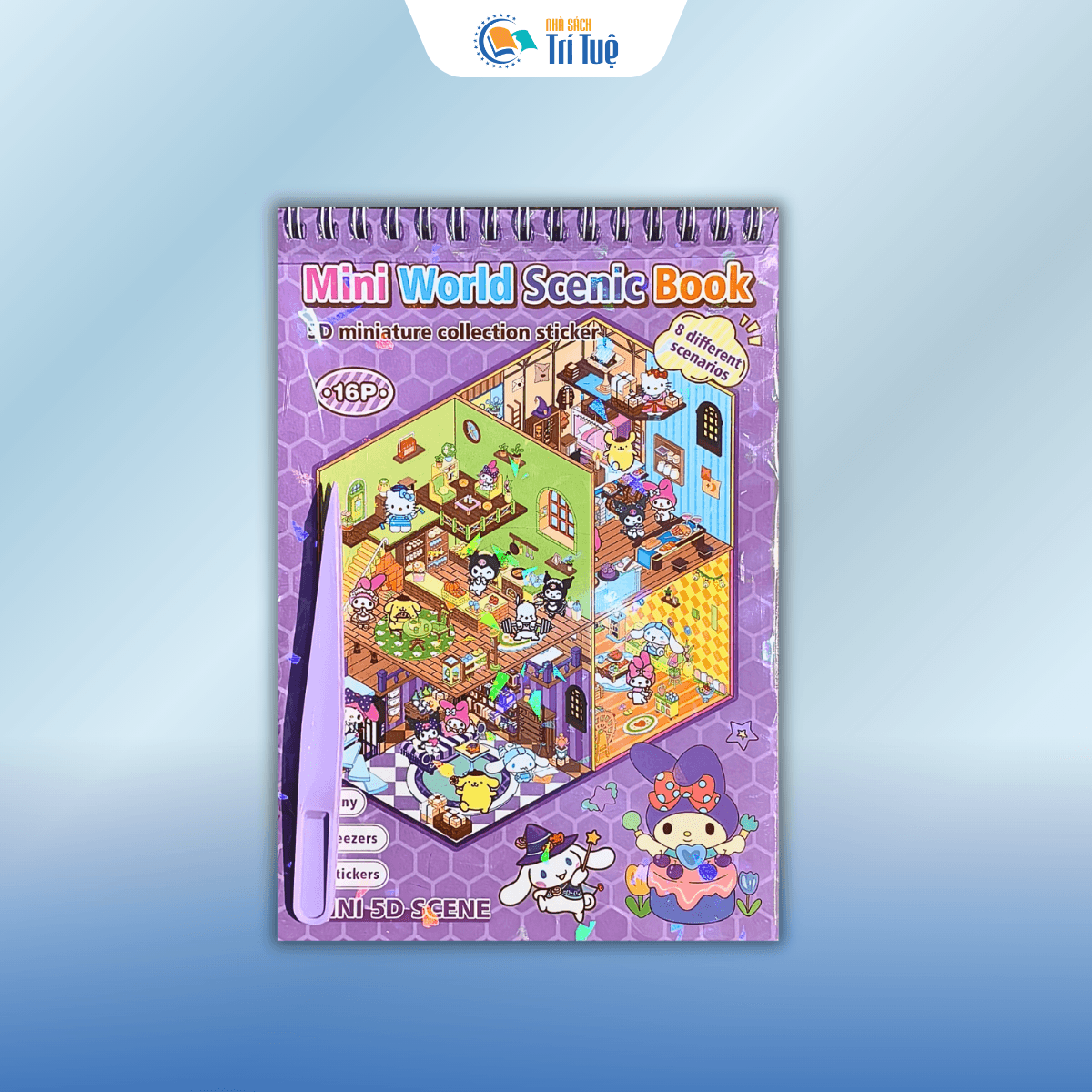 Sổ Sticker Mini World Scenic Book 5D 16 Trang - Sổ Dán Cảnh DIY Kèm Sticker Nổi
(6 sản phẩm)