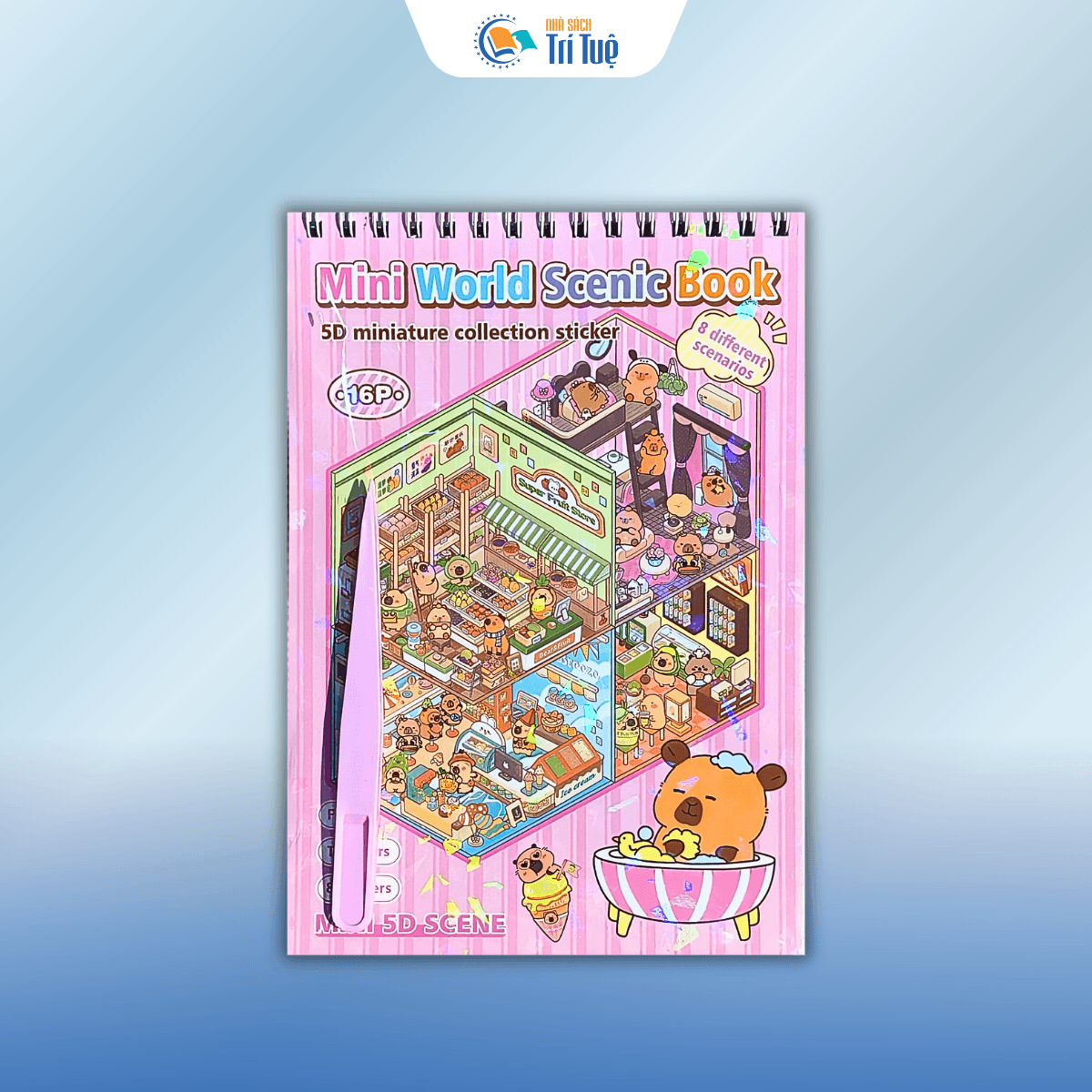 Sổ Sticker Mini World Scenic Book 5D 16 Trang - Sổ Dán Cảnh DIY Kèm Sticker Nổi
(6 sản phẩm)