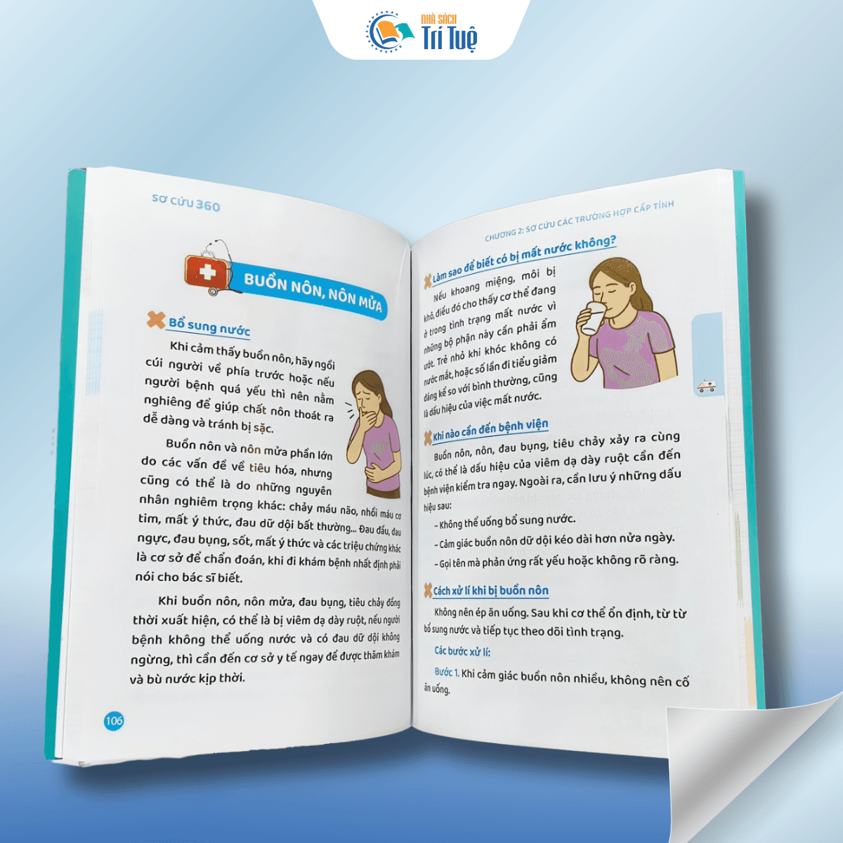 Sơ cứu 360 - Sách dành cho mọi gia đình cẩm nang an toàn không thể thiếu!