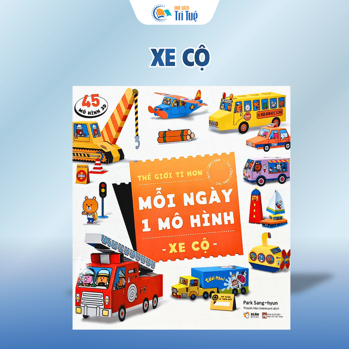 Combo Sticker mỗi ngày một mô hình ( 3 cuốn)