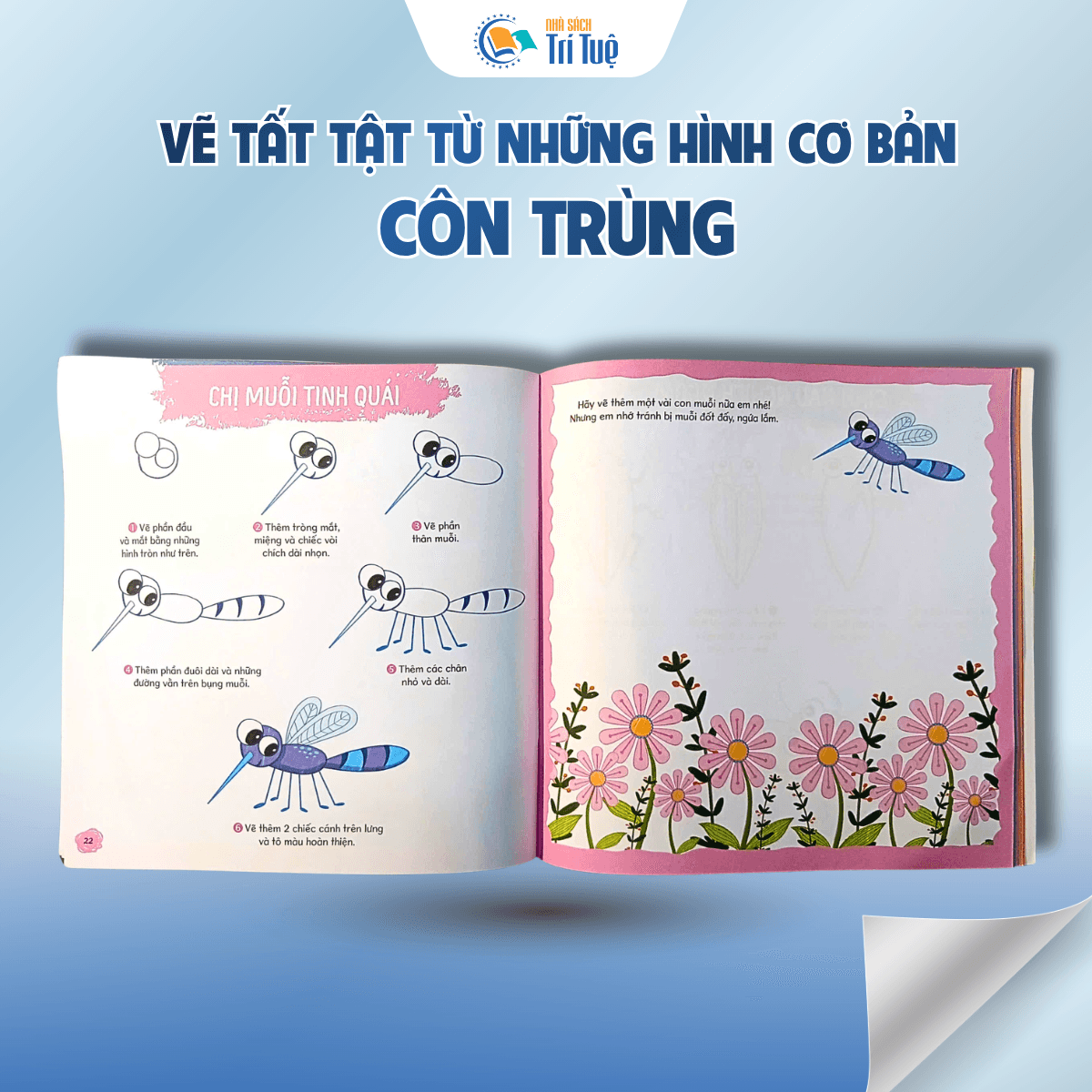 Côn trùng - Vẽ tất tật từ những hình cơ bản