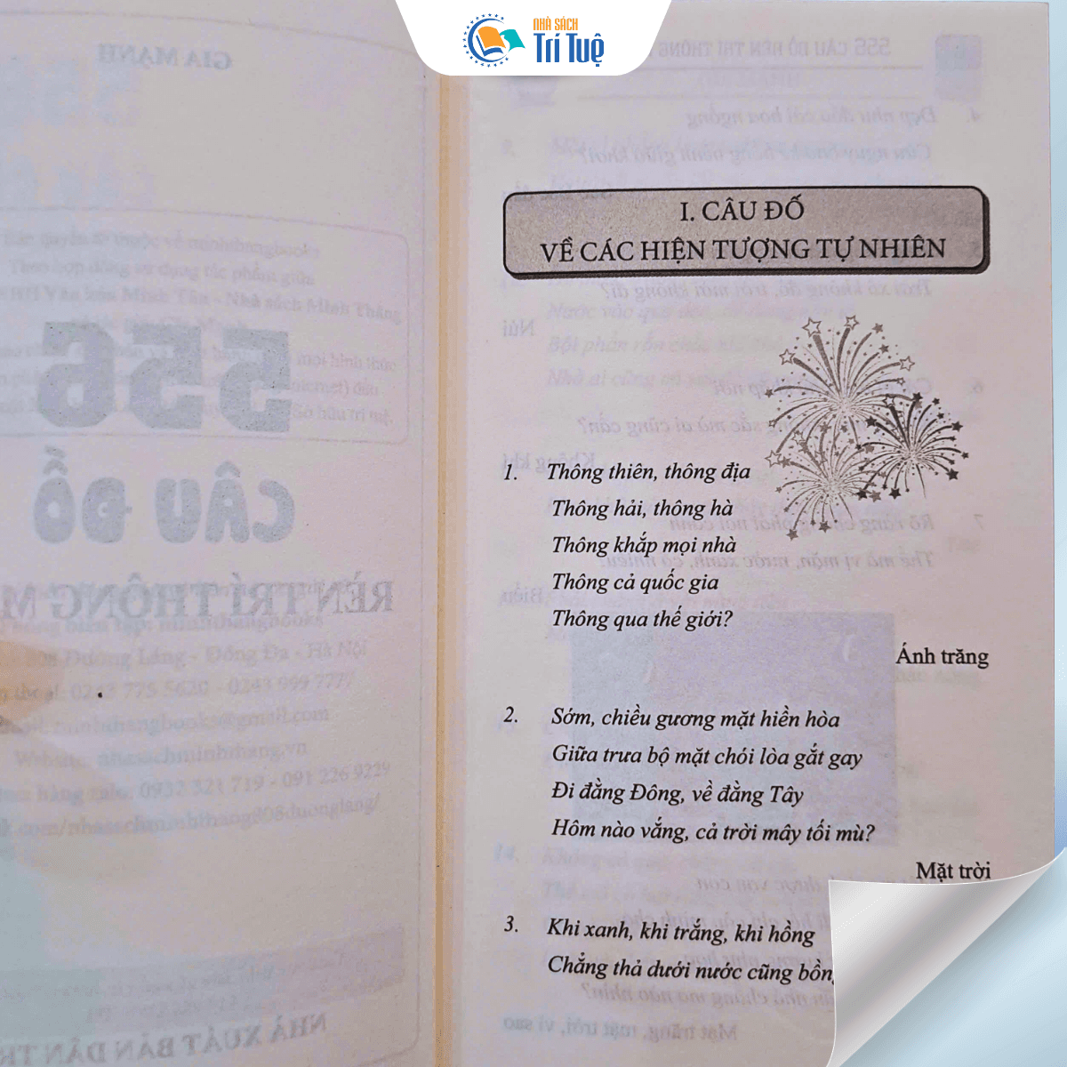 556 Câu Đố Rèn Trí Thông Minh