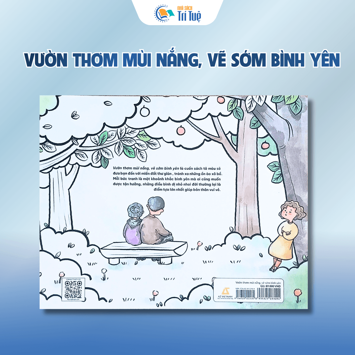 Vườn thơm mùi nắng, vẽ sớm bình yên
